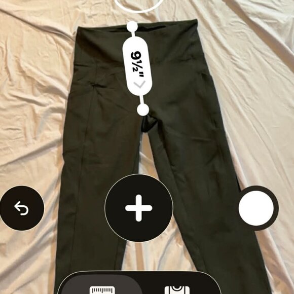 Marika brand Capri Leggings - stretch compression - Black - SIZE LARGE - Picture 7 of 13